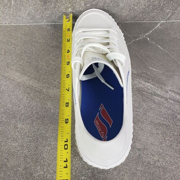 Skechers Sneakers Womens 9.5 m White Lace Up Street Trax Hi Washable Shoes - Picture 11 of 13